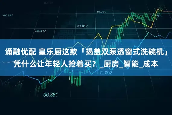 涌融优配 皇乐厨这款「揭盖双泵透窗式洗碗机」凭什么让年轻人抢着买？_厨房_智能_成本