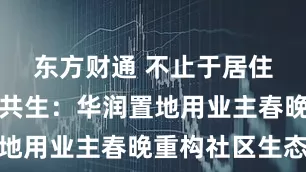 东方财通 不止于居住，更在于共生：华润置地用业主春晚重构社区生态