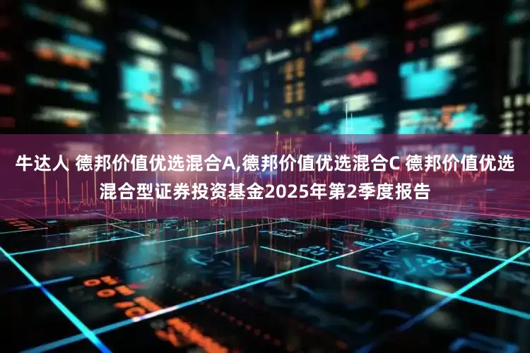 牛达人 德邦价值优选混合A,德邦价值优选混合C 德邦价值优选混合型证券投资基金2025年第2季度报告