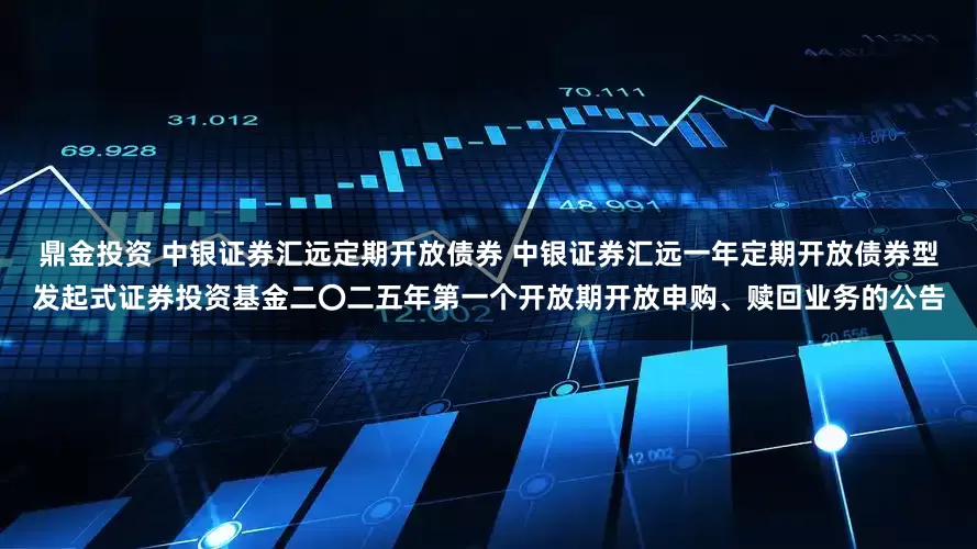 鼎金投资 中银证券汇远定期开放债券 中银证券汇远一年定期开放债券型发起式证券投资基金二〇二五年第一个开放期开放申购、赎回业务的公告